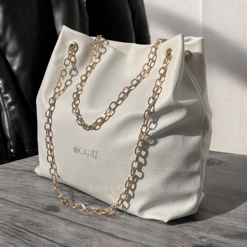 Candy White Color  Bag